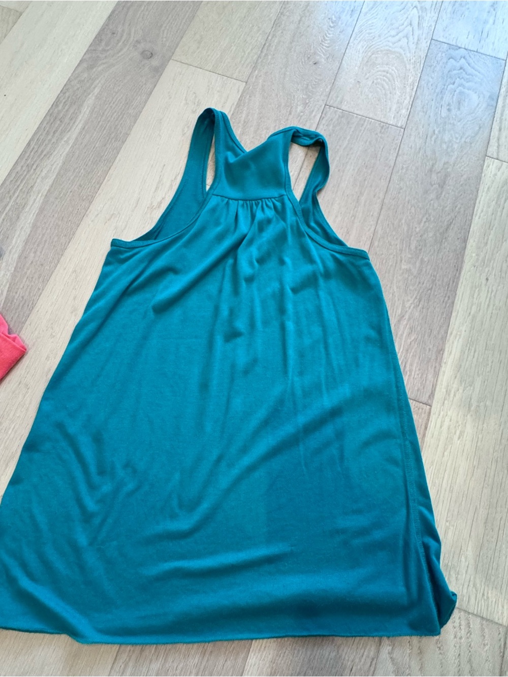 6 Bella Canvas Emerald racerback Tank Tops - Picture 3 of 4